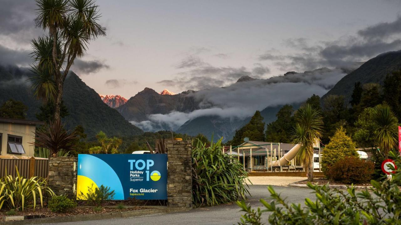 Fox Glacier Top 10 Holiday Park & Motels Exterior foto
